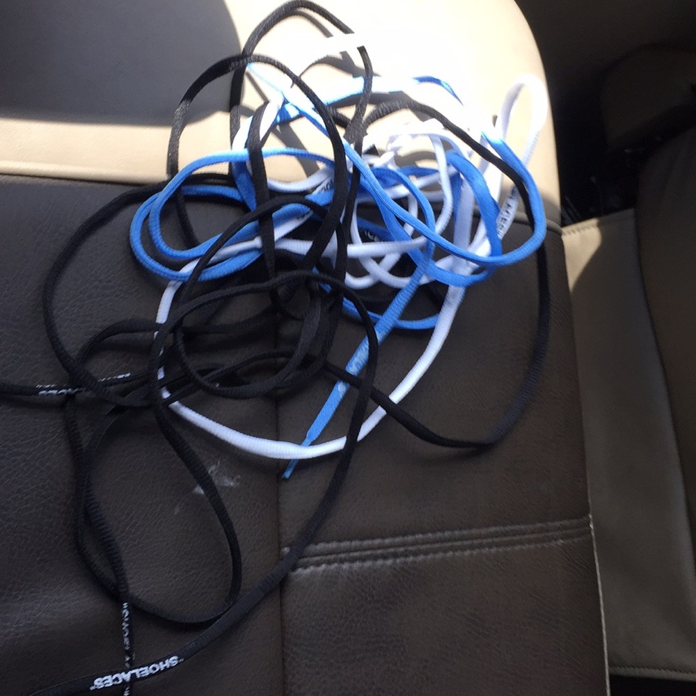 Off white shoe laces